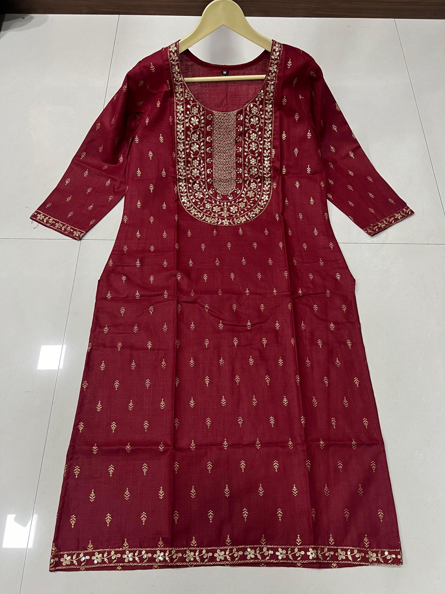 Mukesh Keerthi Buy Embroidered Kurtis Online India