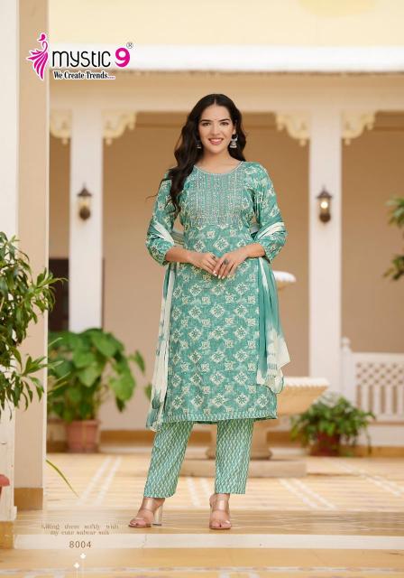 MYSTIC 9 SHAGUN Vol 8 Latest Fashion Kurtis in India