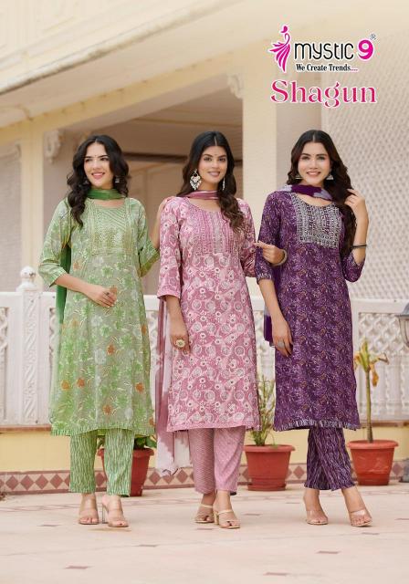 MYSTIC 9 SHAGUN Vol 8 Latest Fashion Kurtis in India