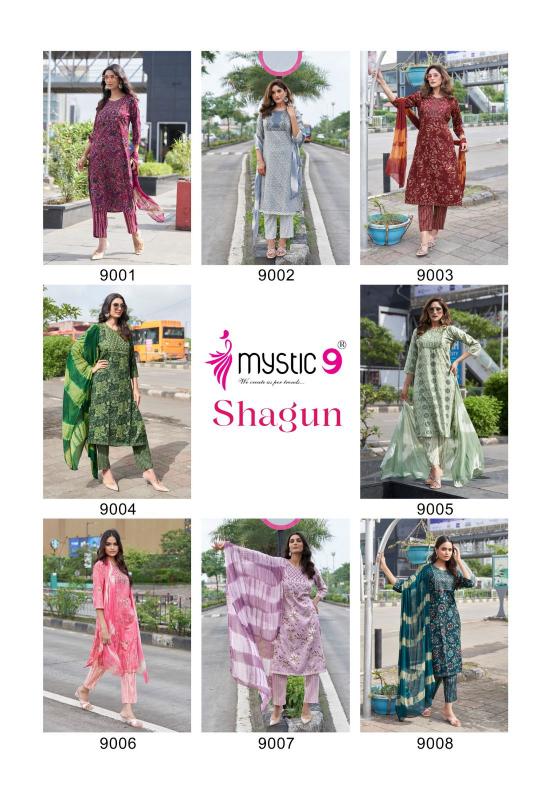 Mystic 9 Shagun Vol 9 Kurti designs from fab india