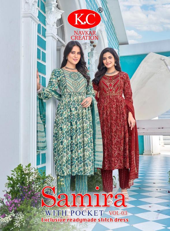 NAVKAR SAMIRA Vol 3 Kurti dress at fabindia online india