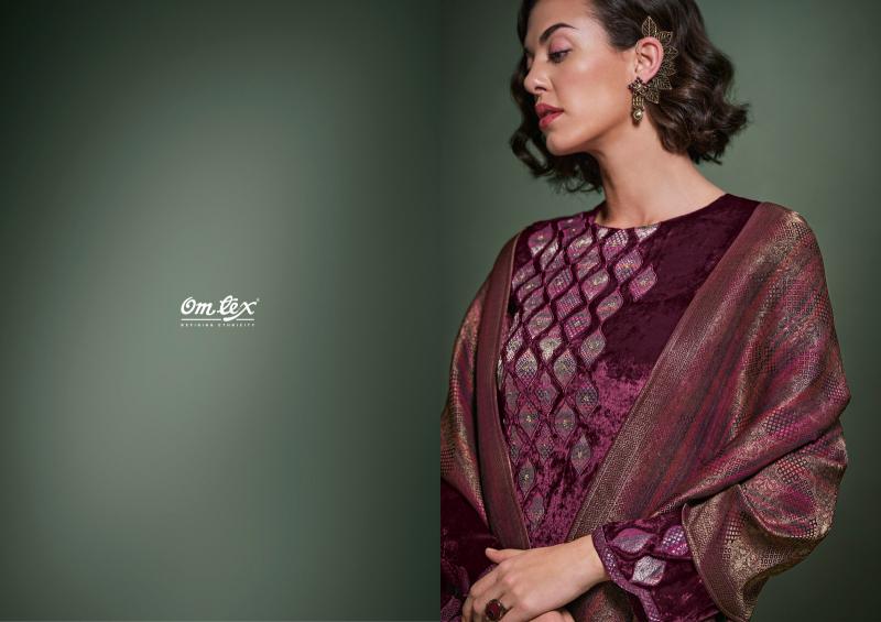 Omtex Aayat Vol 3 Viscose Velvet Salwar Kameez Wholesale Catalog