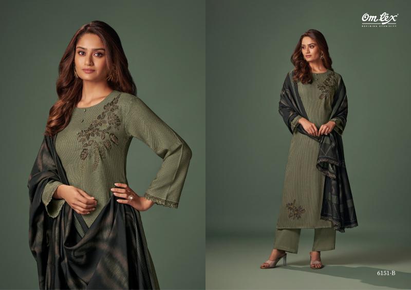 Omtex Zeni Embodry Salwar Kameez Wholesale Catalog