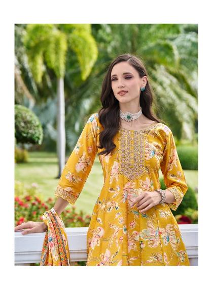 Radhika Miraaya Vol 1 Buy Yellow Pink Colour Kurti Online India