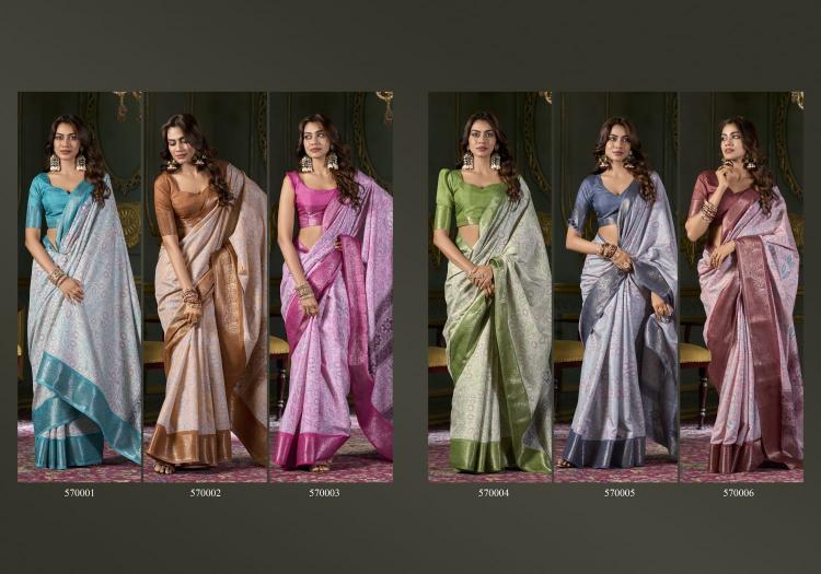 Rajpath Ice Cream Dola Silk Printed Fancy Sarees Wholesale in Surat quikr