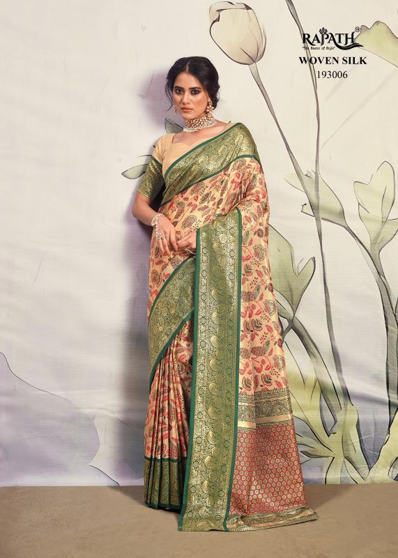 Rajpath Kaval Dharamavaram Silk Fancy Saree Wholesale Catalog