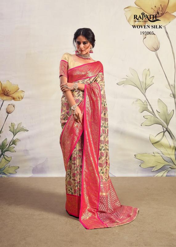 Rajpath Kaval Dharamavaram Silk Fancy Saree Wholesale Catalog