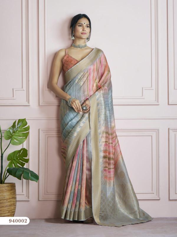 Rajpath Kingfisher Handloom Khadi Silk Digital Printed Saree from india to usa