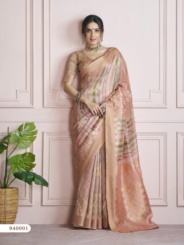 Rajpath Kingfisher Handloom Khadi Silk Digital Printed Saree from india to usa