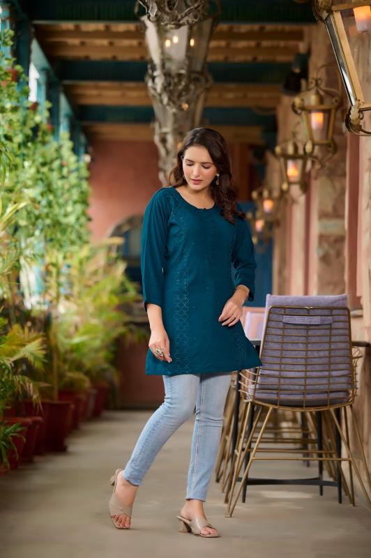 Rangmaya Fresh Short Kurtis for Jeans Online India