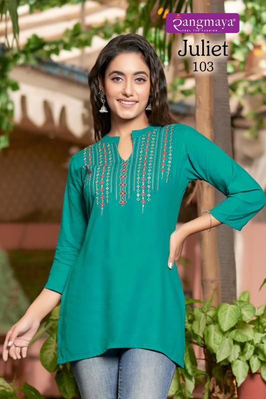 Rangmaya Juliet Indias Best Kurtis Brand