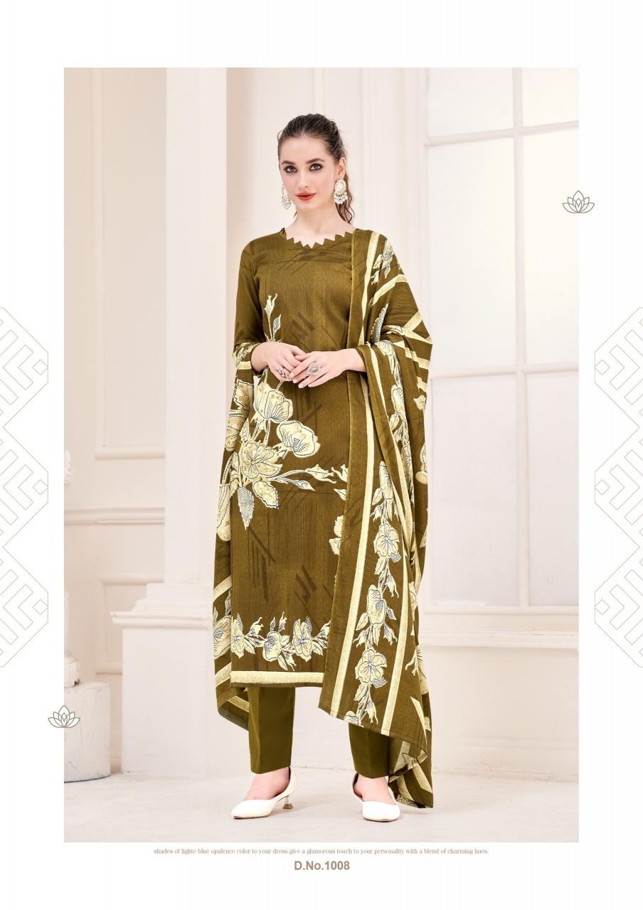 Roli Moli Nusrat Pashmina wholesale dress materials in jetpur