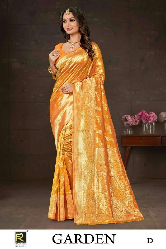 Ronisha Garden Banarasi Saree price in india