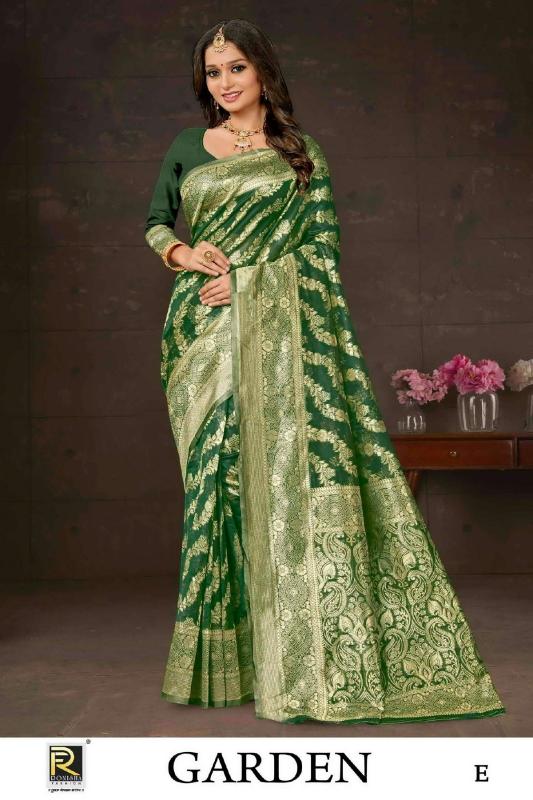 Ronisha Garden Banarasi Saree price in india