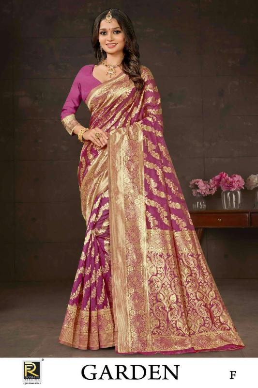 Ronisha Garden Banarasi Saree price in india