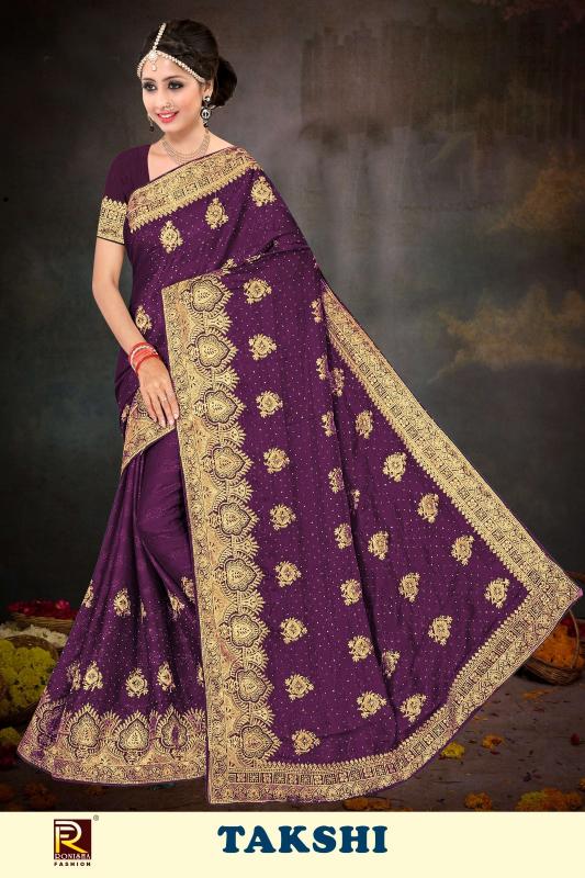 Ronisha Takshi Saree Wholesale Order Surat Address