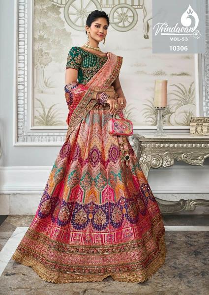 Royal Vrindavan Vol 53 Banarasi Lehenga Wholesale Catalog