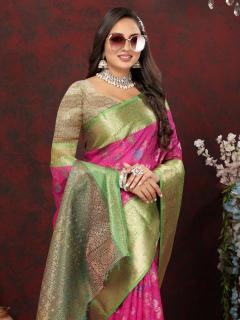 Sabella Pink 283 online wholesale cotton sarees shopping in india