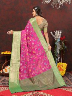 Sabella Pink 283 online wholesale cotton sarees shopping in india