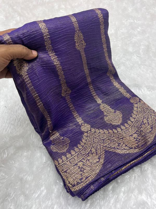 Sabella Pure Soft Banarasi Tissue best sarees online shopping india