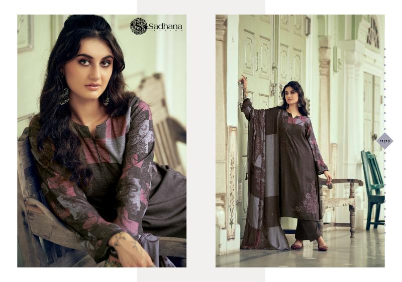 SADHANA FASHION Azara Pashmina Digital Printed Salwar Kameez Wholesale Catalog