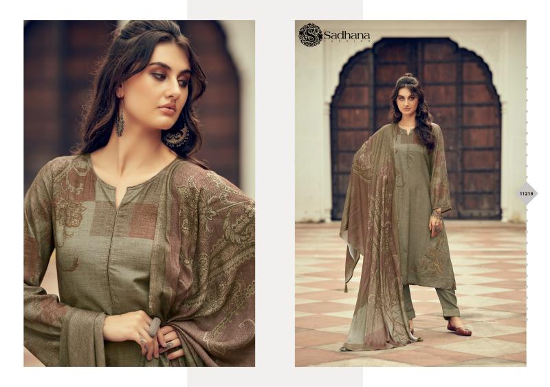 SADHANA FASHION Azara Pashmina Digital Printed Salwar Kameez Wholesale Catalog