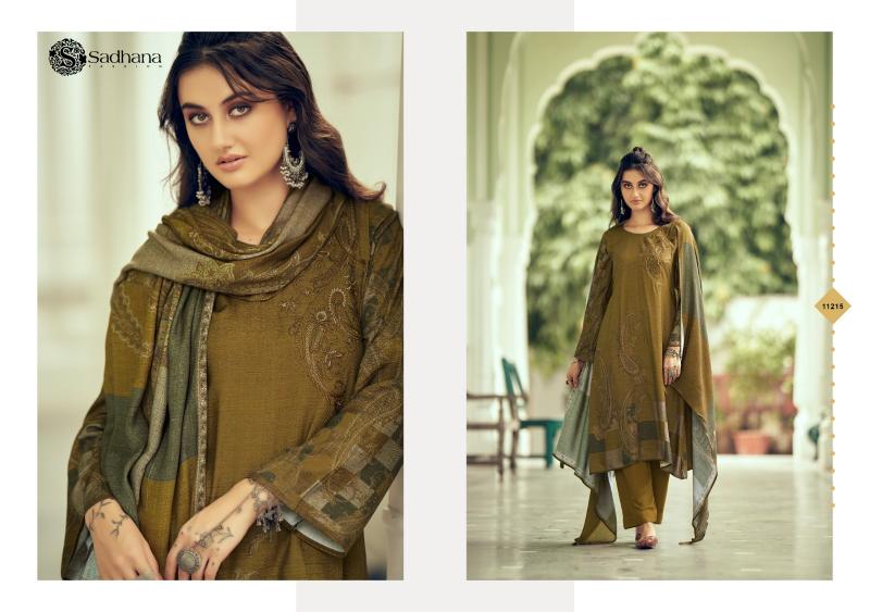 SADHANA FASHION Azara Pashmina Digital Printed Salwar Kameez Wholesale Catalog