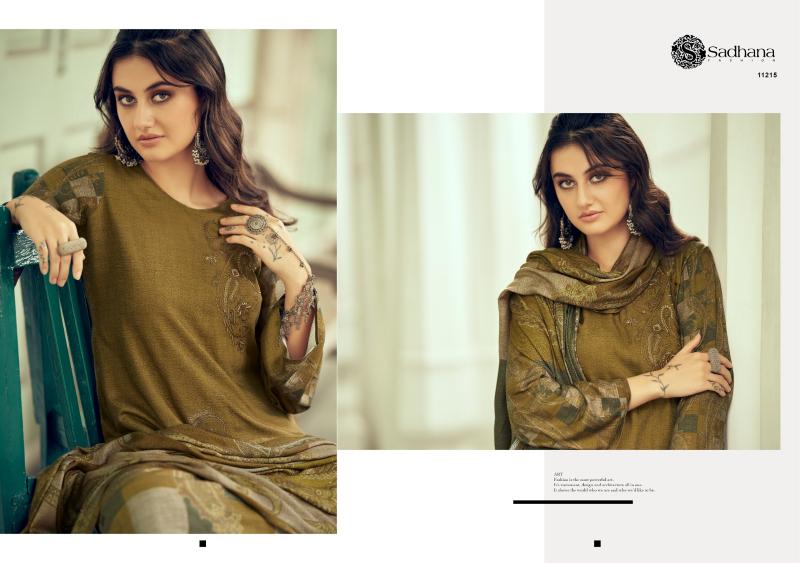 SADHANA FASHION Azara Pashmina Digital Printed Salwar Kameez Wholesale Catalog