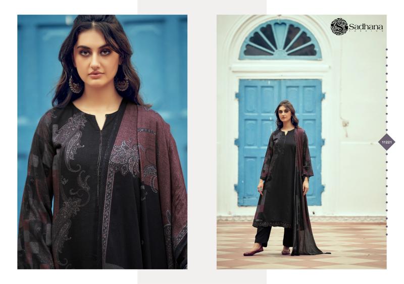 SADHANA FASHION Azara Pashmina Digital Printed Salwar Kameez Wholesale Catalog