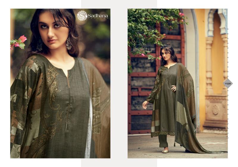 SADHANA FASHION Azara Pashmina Digital Printed Salwar Kameez Wholesale Catalog