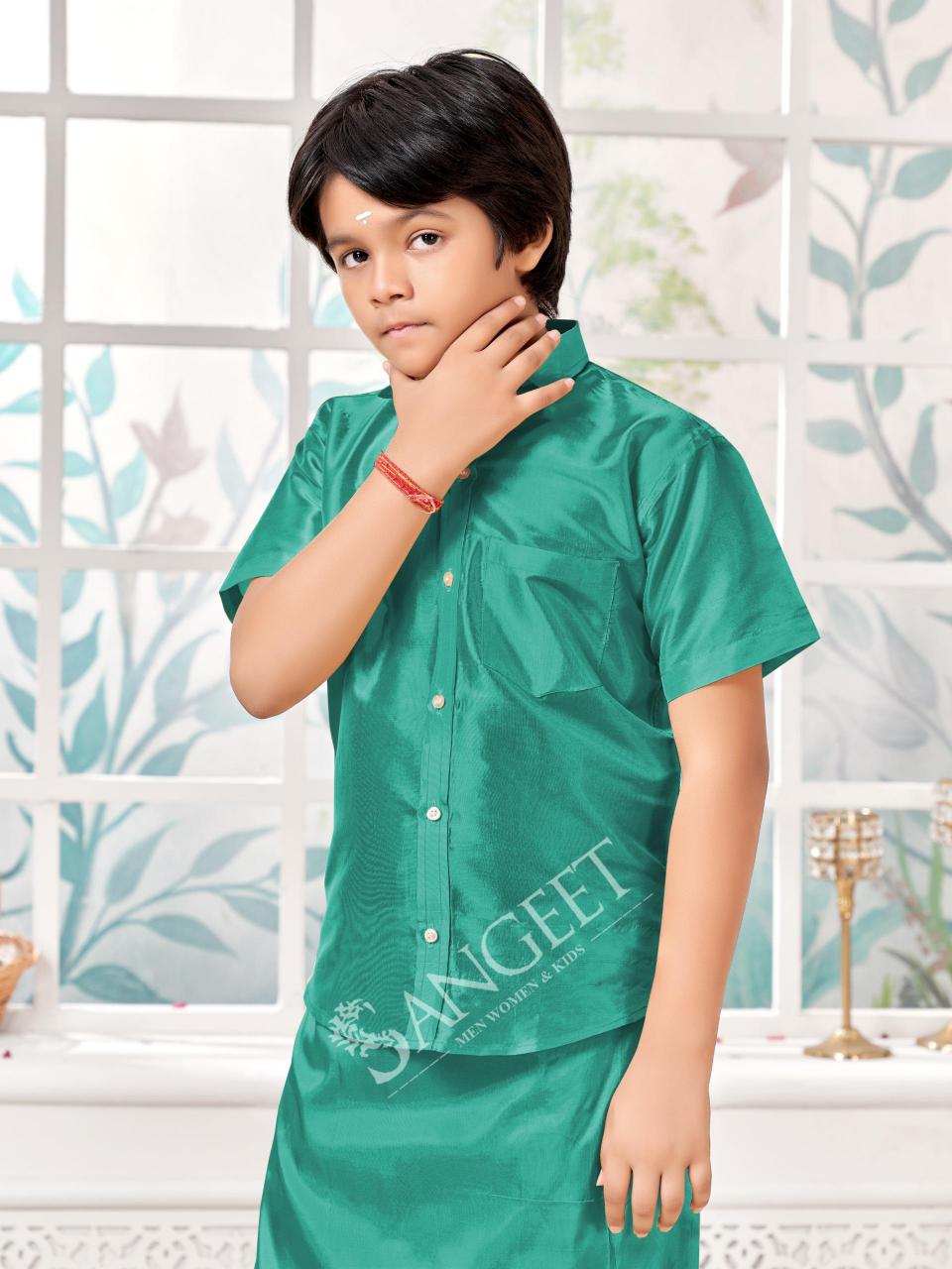 Sangeet AASHA PATTU Kids Wear Wholesale Catalog