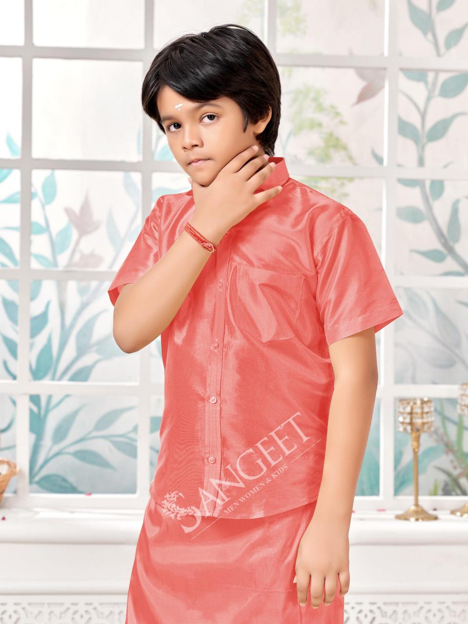 Sangeet AASHA PATTU Kids Wear Wholesale Catalog