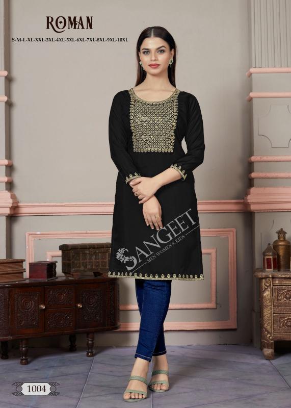 Sangeet Roman Short Kurti famous wholesale in india