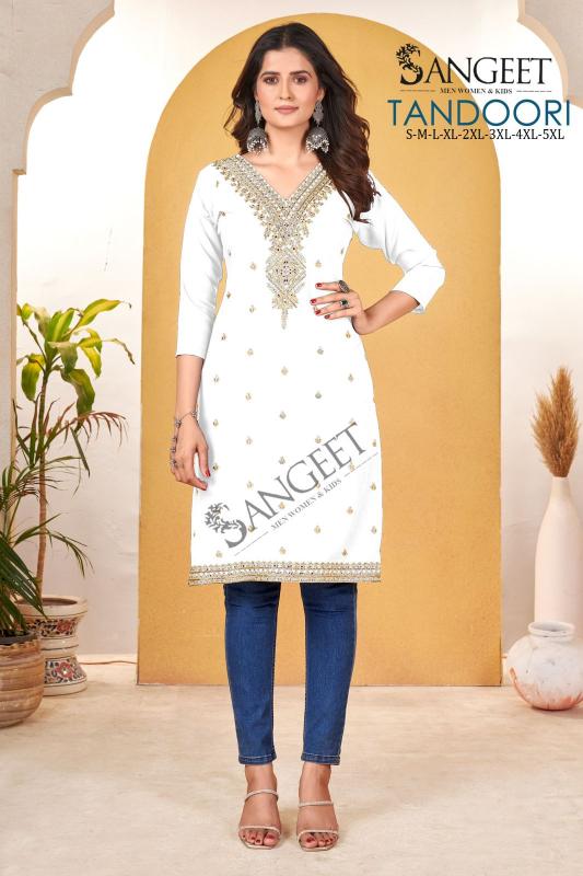 Sangeet Tandoori Buy Designer Casual Kurti Online India