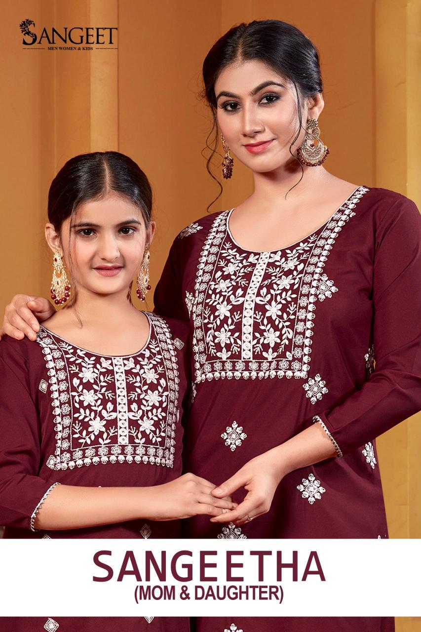 SANGEETHA MOM & DAUGHTER Kurtis Online india cheap