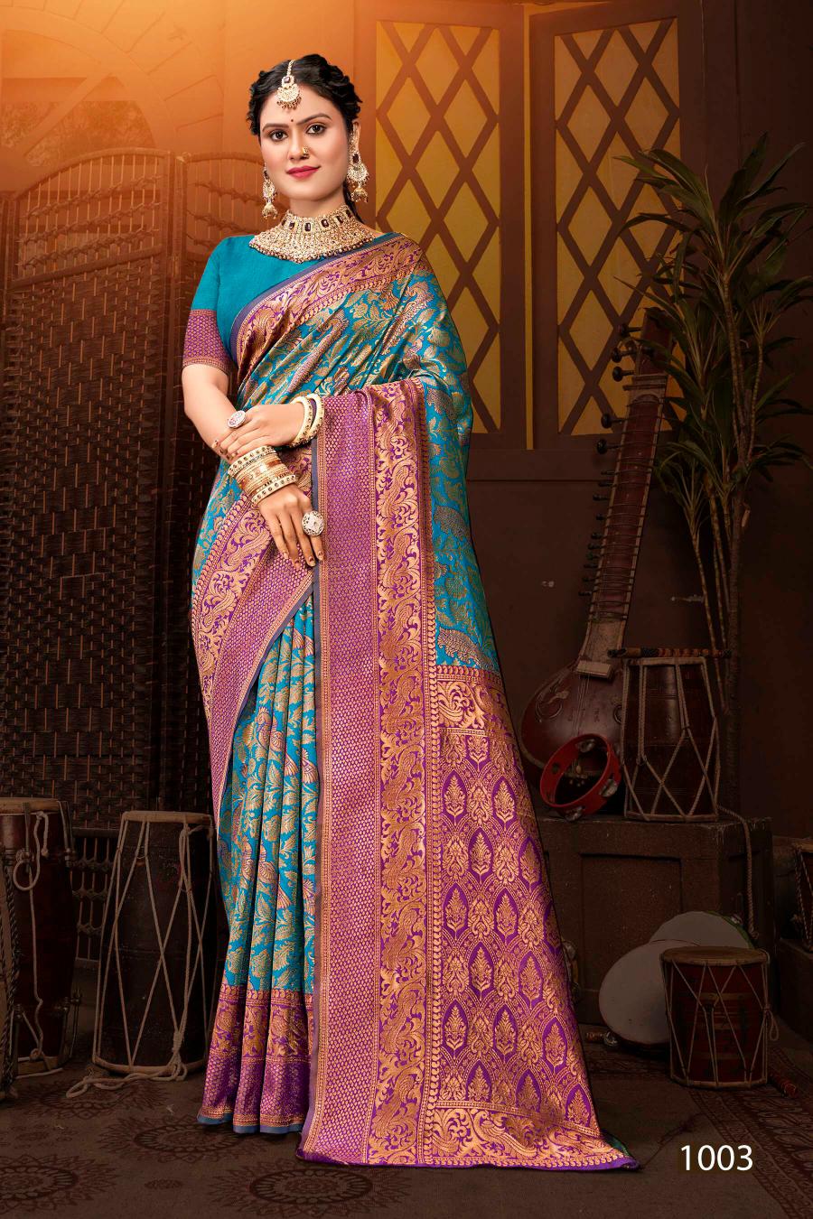 Saroj Janki Silk vol.4 Soft silk saree in surat with price wholesale