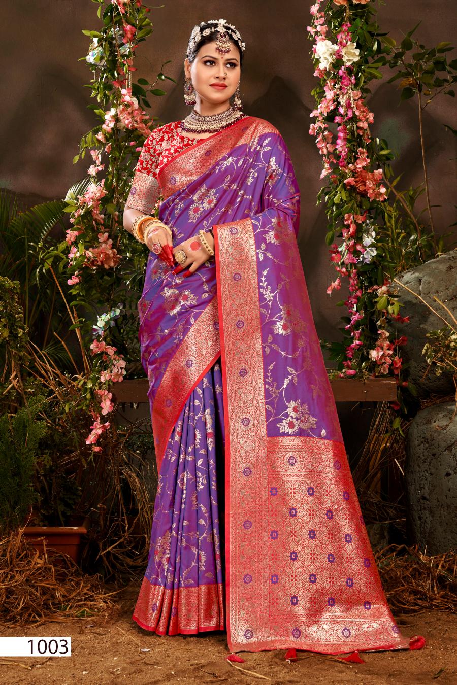 Saroj Noorie silk vol.1silk saree in surat with price wholesale 