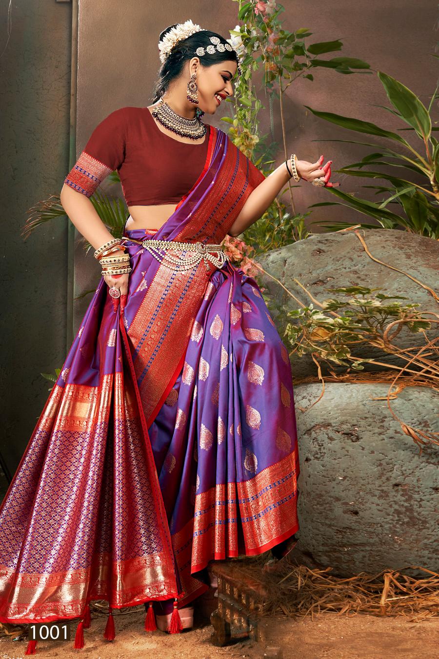 Saroj Noorie silk vol.2 silk saree in surat with price wholesale 