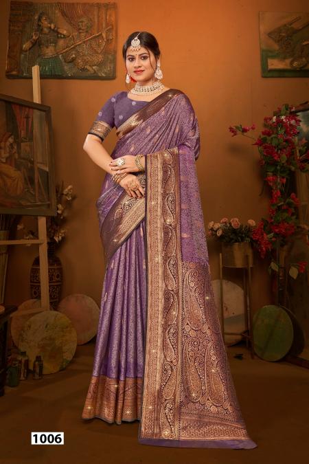 Saroj Pravya Silk Swarovski vol.1 50*600 silk saree in surat with price wholesale 