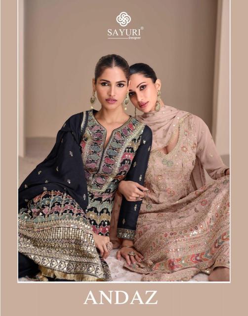 Sayuri Andaz Indo Western Dress Wholesale Catalog 