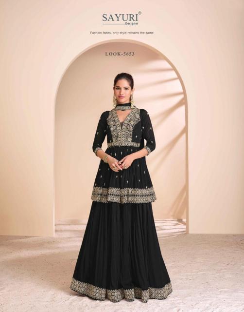 Sayuri Anmol Designer Indo Western Dress Wholesale Catalog