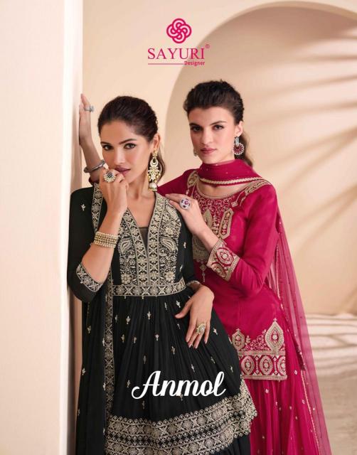 Sayuri Anmol Designer Indo Western Dress Wholesale Catalog