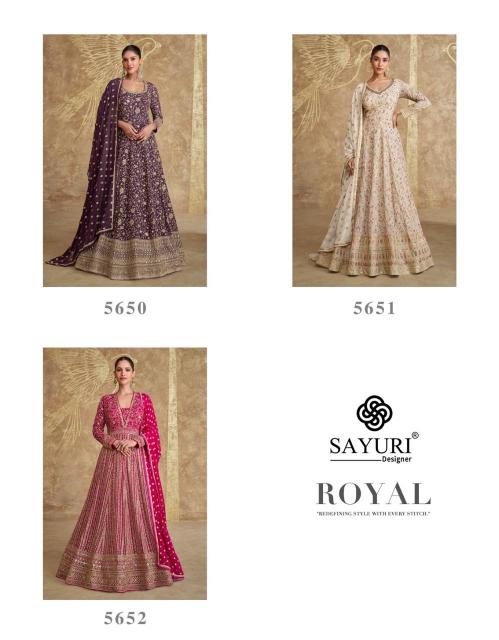 Sayuri Royal Buy White Georgette Kurtis Gown Online India