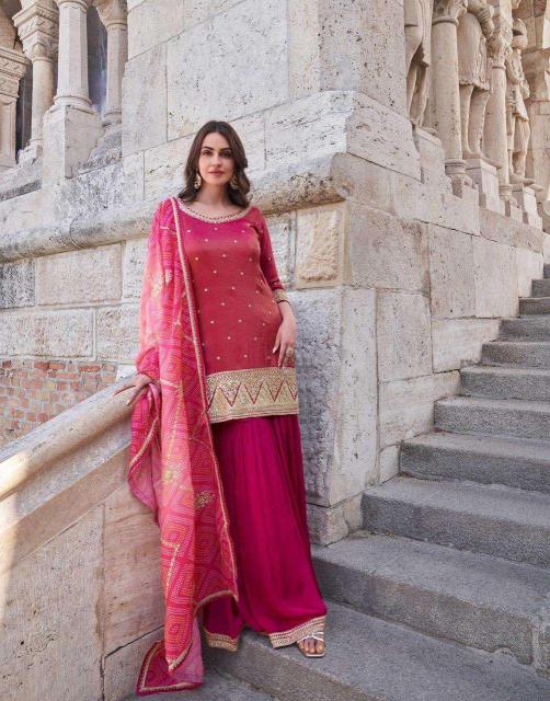 Sayuri Sakhi 5646 Premium Chinon Silk Salwar Kameez Wholesale Catalog