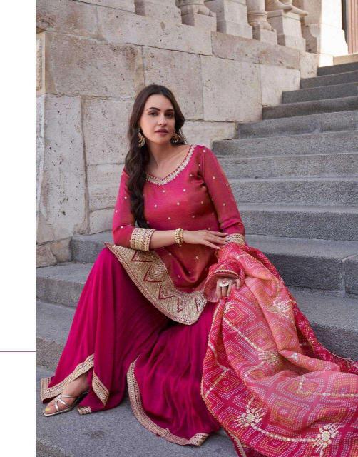 Sayuri Sakhi 5646 Premium Chinon Silk Salwar Kameez Wholesale Catalog