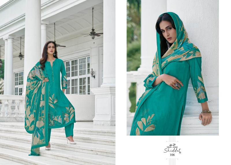 Shiddat Raisa Pashmina Digital Printed Salwar Kameez Wholesale Catalog