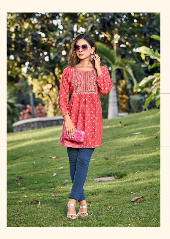 Shreen Fashion 4 You Vol 6 Kurti Short Fab India