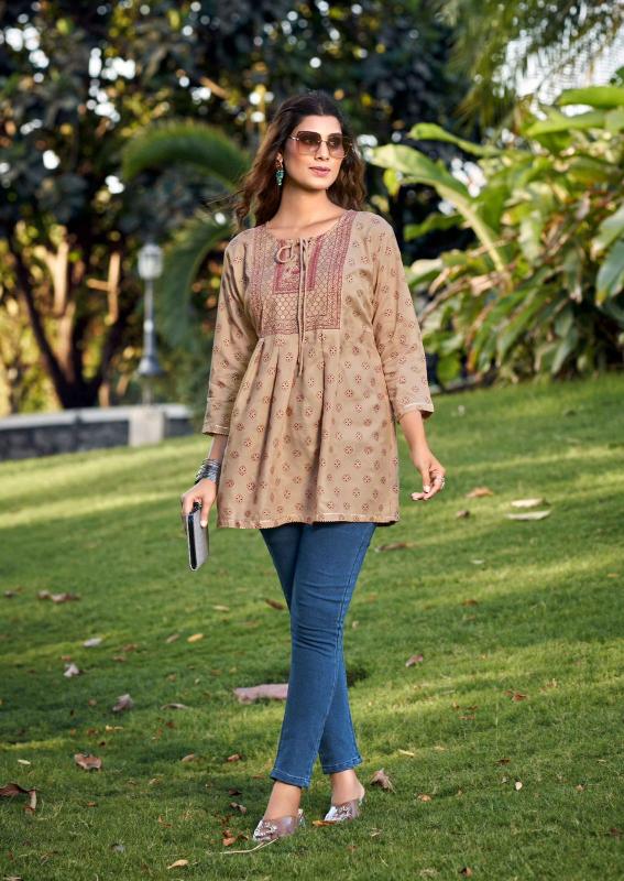 Shreen Fashion 4 You Vol 6 Kurti Short Fab India