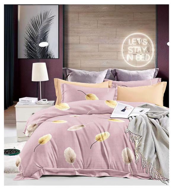 SIARA ( 1B + 2P ) DOUBLEBED QUEEN SIZE BEDSHEET