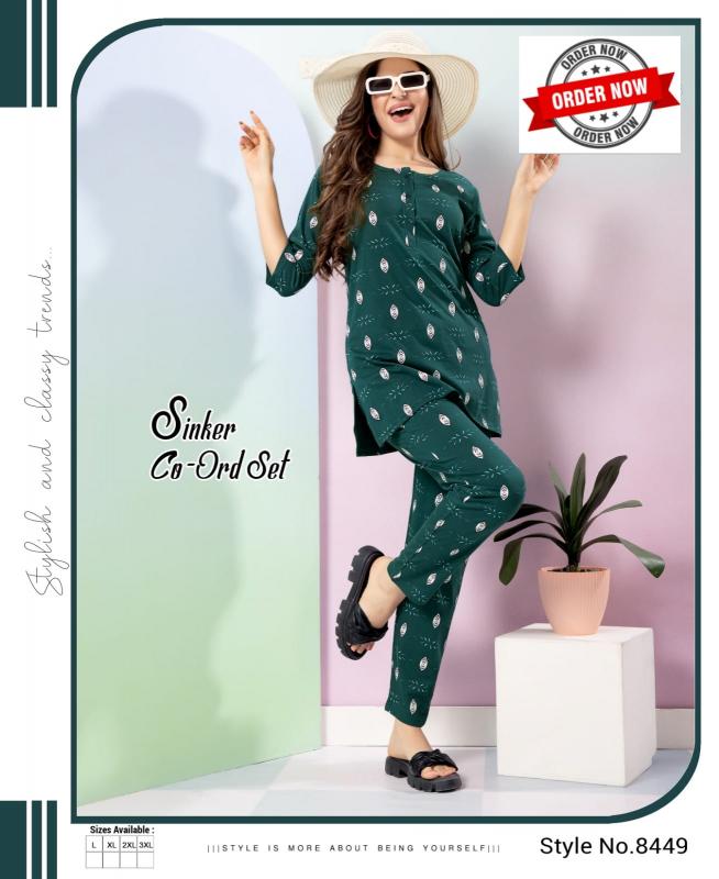 SUMMER SPECIAL VOL.BN 617 Night Suits Wholesale catalog